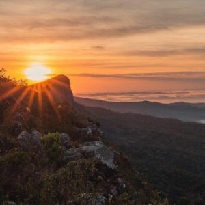 Pôr do Sol na Serra de São José em Tiradentes, MG